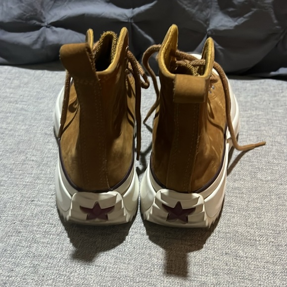 Brown Converse leather platform - Picture 2 of 5